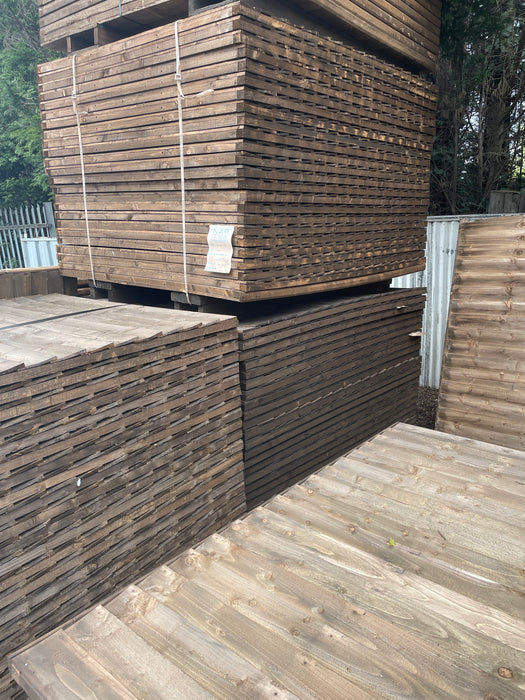 Featheredge Fence Panel 6x6 ft