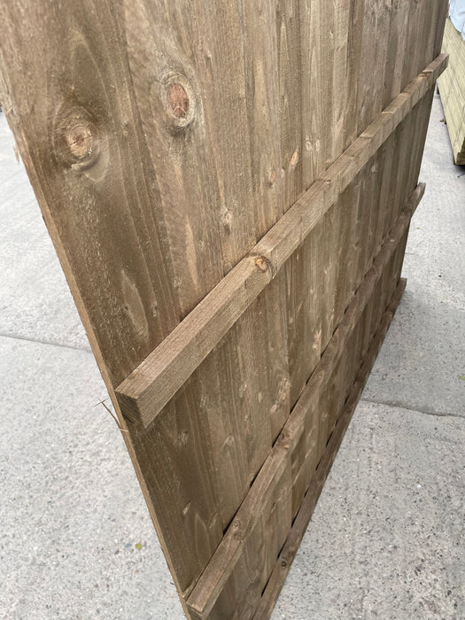 Featheredge Fence Panel 6x6 ft