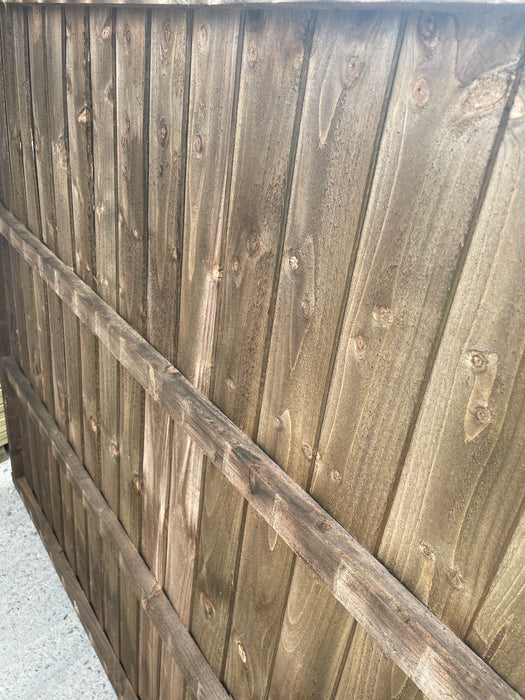 Featheredge Fence Panel 6x6 ft