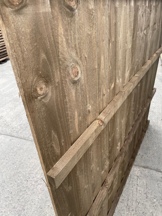 Featheredge Fence Panel 6x6 ft