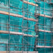 WADE BUILDING SUPPLIES | DEBRIS NETTING AROUND SCAFFOLDING 